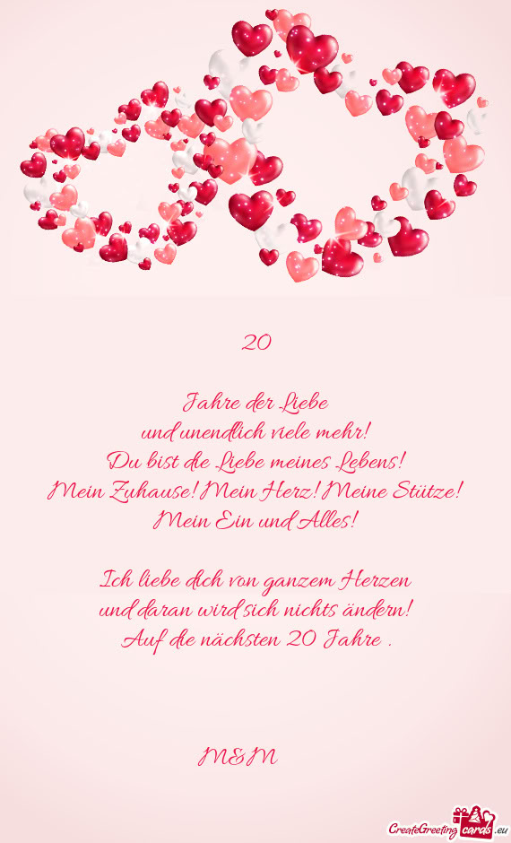 Mein Zuhause! Mein Herz! Meine Stütze