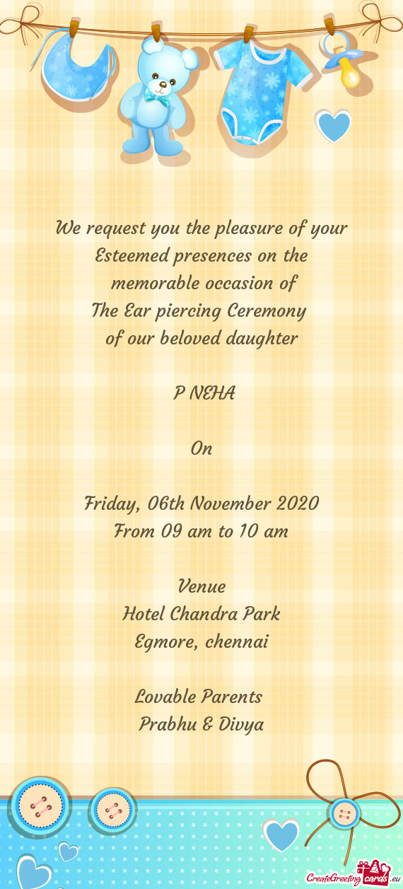 Memorable occasion of