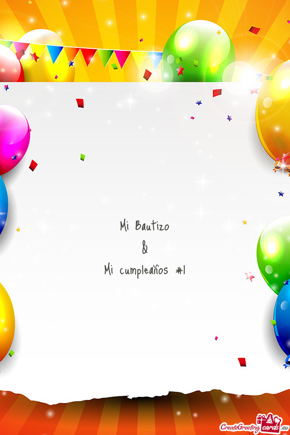 Mi cumpleaños #1