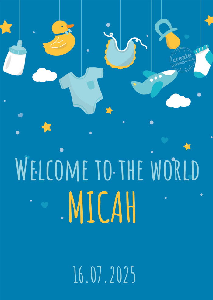 MICAH 16.07.2025