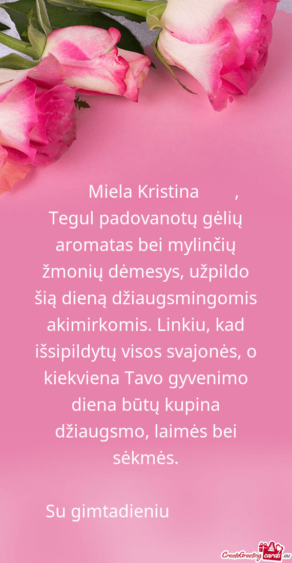 🥳🥳🥳 Miela Kristina 🥳🥳🥳