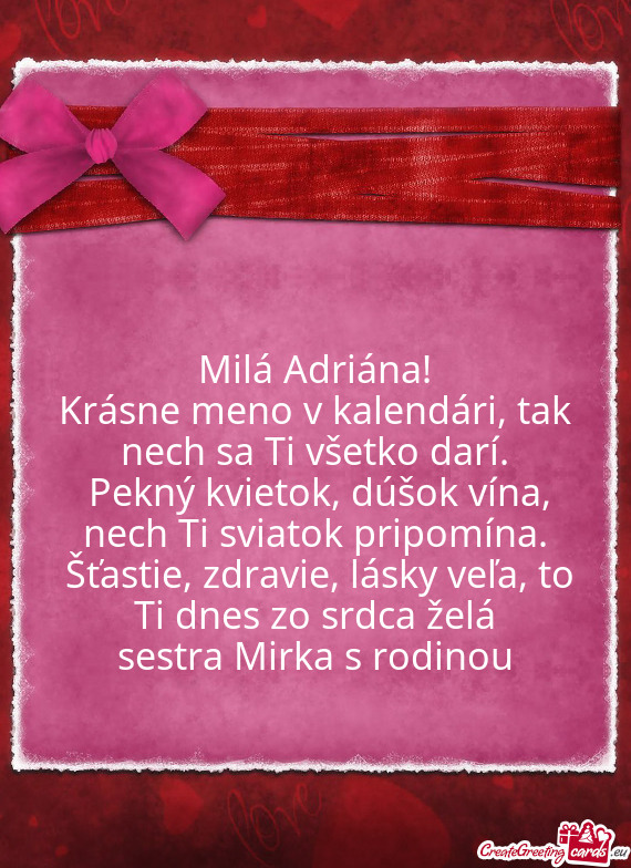 Milá Adriána