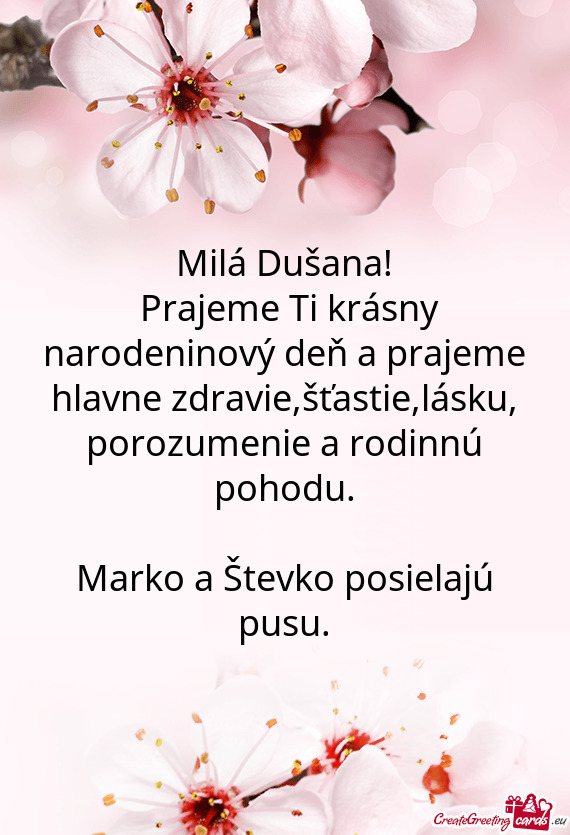 Milá Dušana