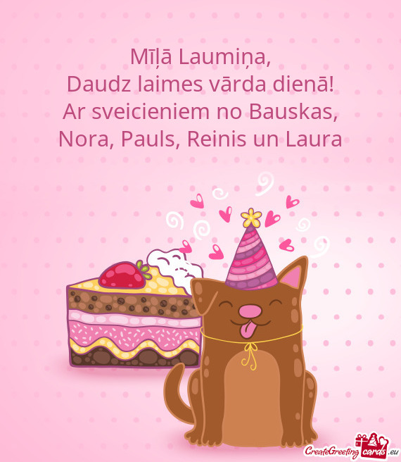 Mīļā Laumiņa