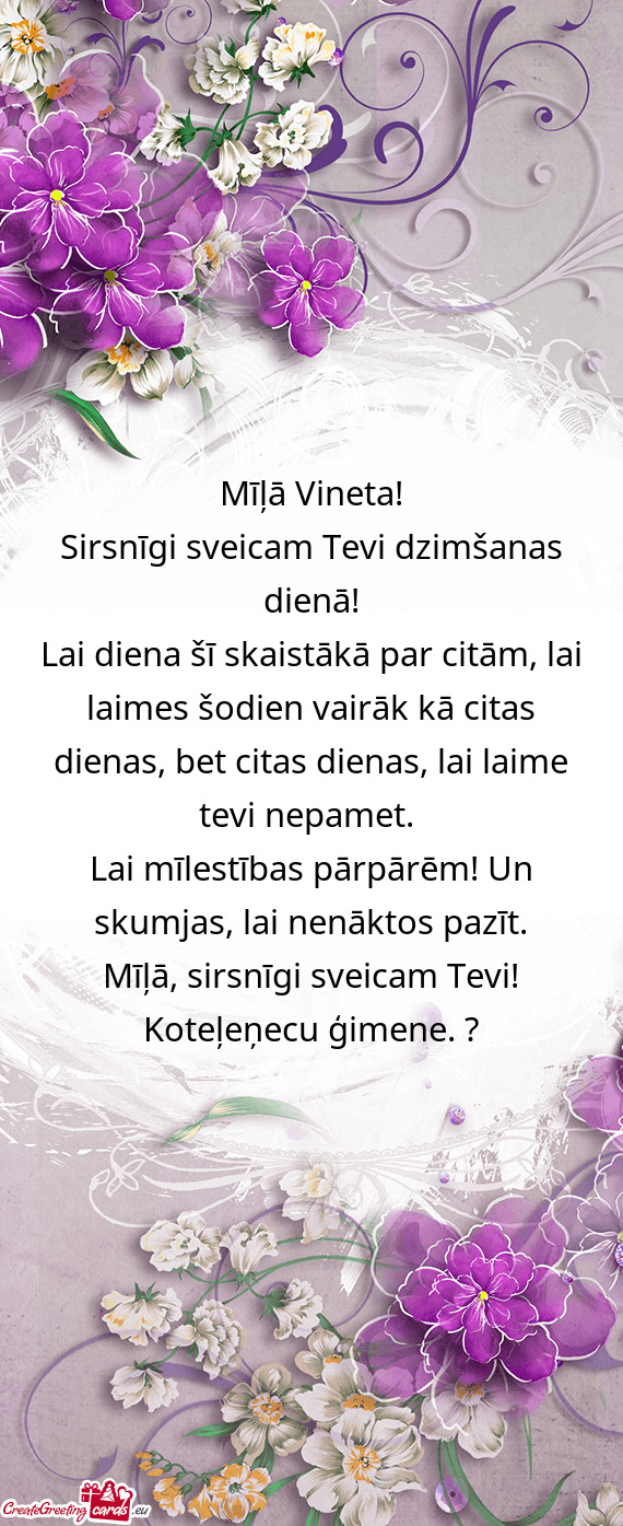 Mīļā Vineta