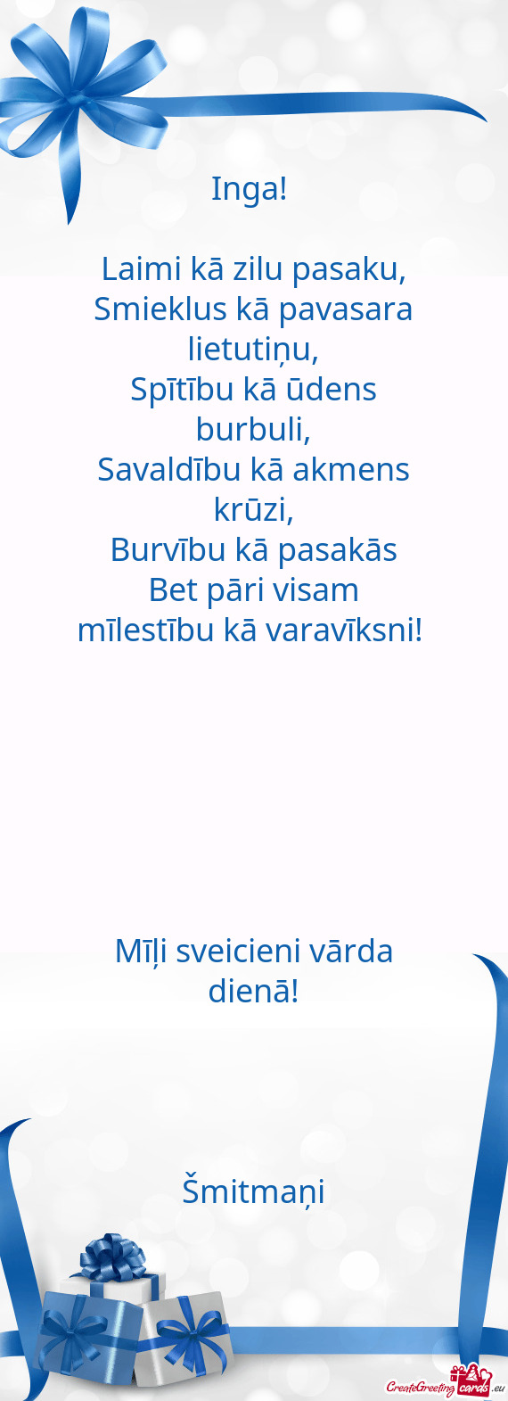 Mīlestību kā varavīksni