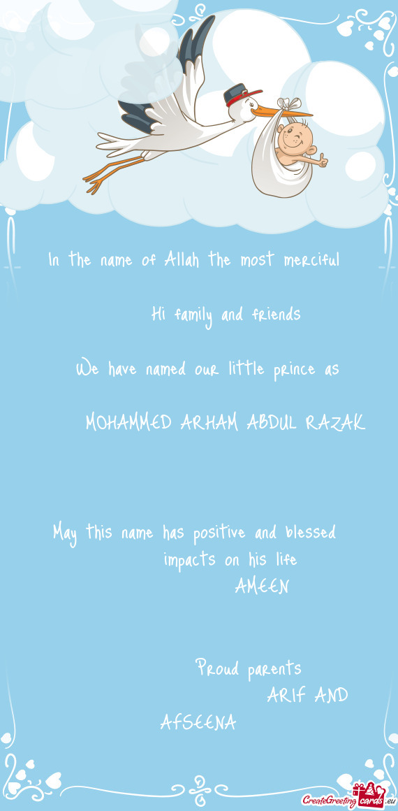 MOHAMMED ARHAM ABDUL RAZAK