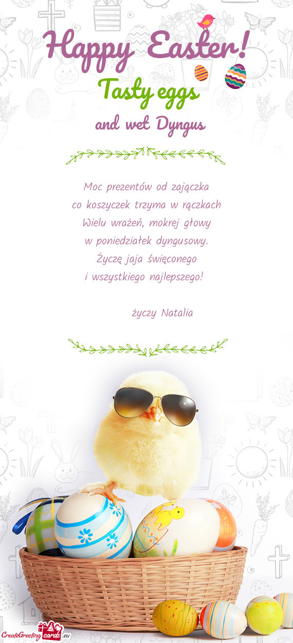 Mokrej głowy w poniedziałek dyngusowy