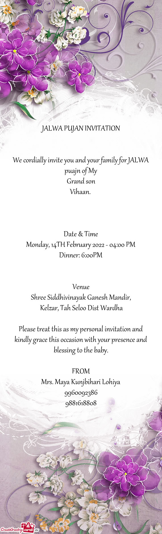 Monday, 14TH February 2022 - 04:00 PM