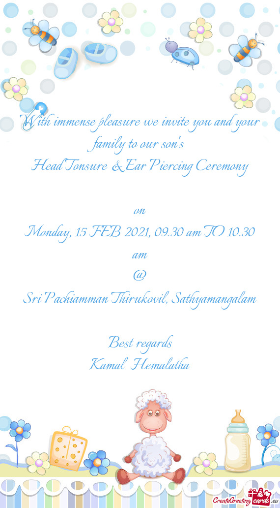 Monday, 15 FEB 2021, 09.30 am TO 10.30 am