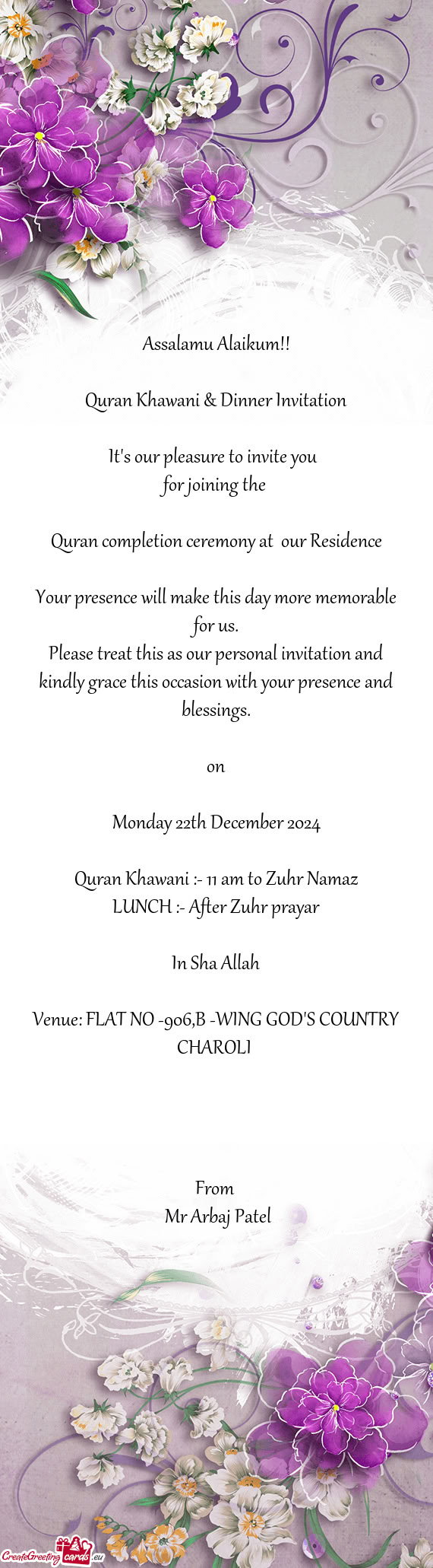 Monday 22th December 2024