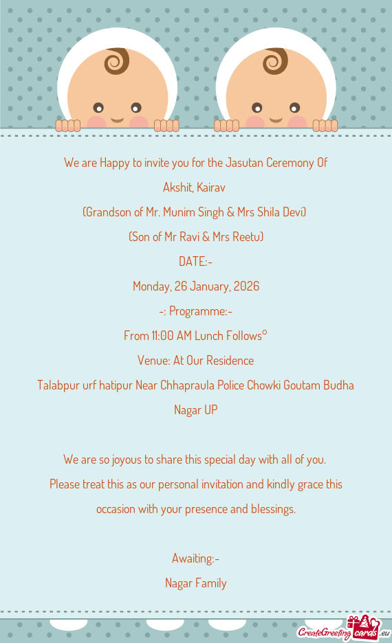 Monday, 26 January, 2026