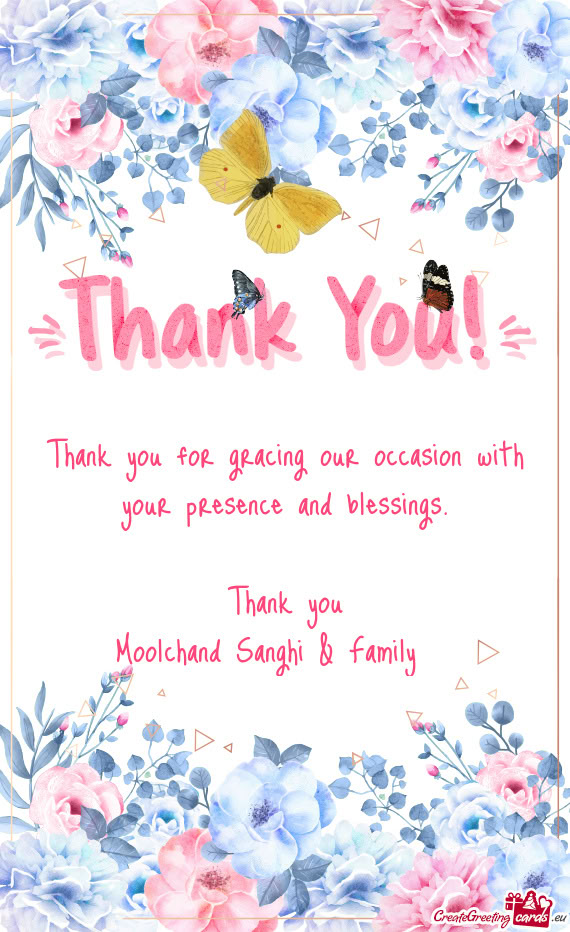 Moolchand Sanghi & Family 💕