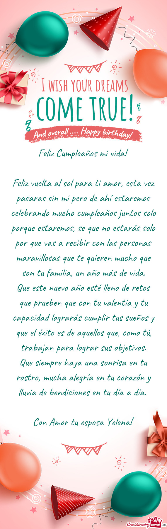 Mpleaños juntos solo porque estaremos, se que no estarás solo por que vas a recibir con las person