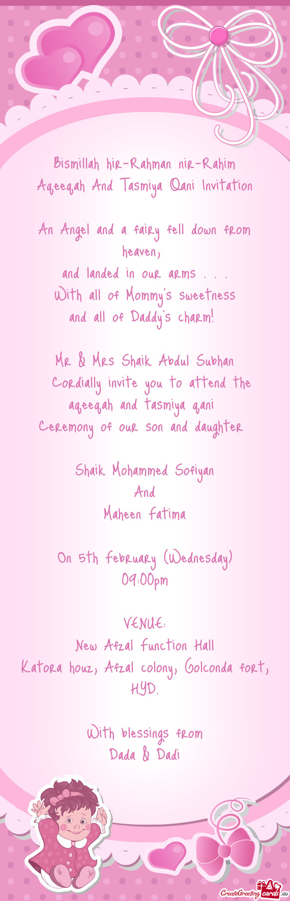 Mr & Mrs Shaik Abdul Subhan