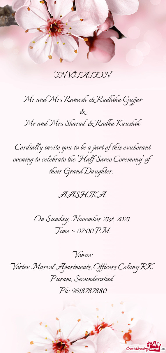 Mr and Mrs Ramesh & Radhika Gujjar