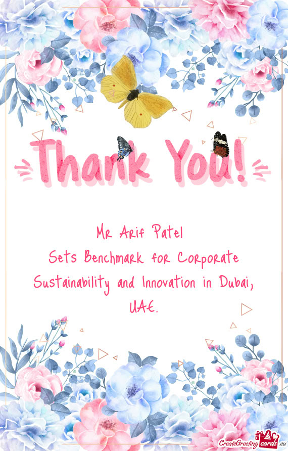 Mr Arif Patel