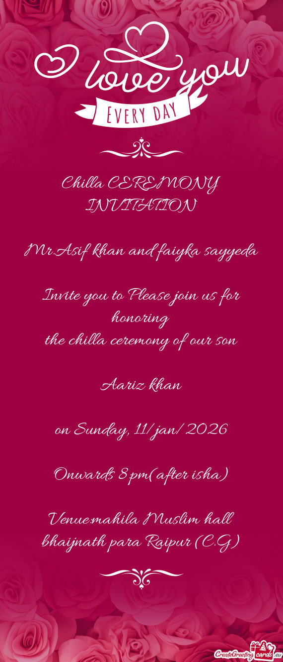 Mr.Asif khan and faiyka sayyeda