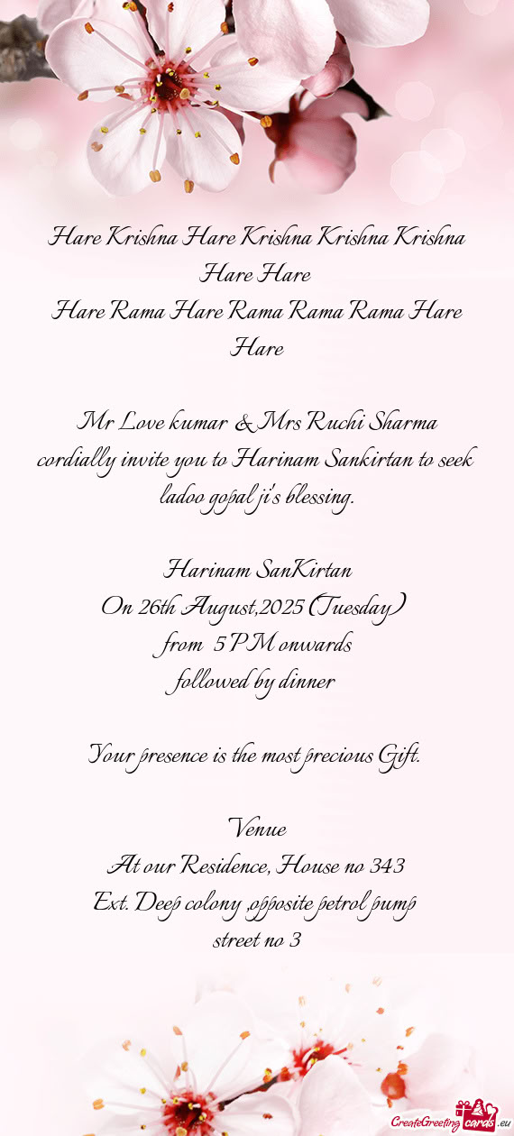 Mr Love kumar & Mrs Ruchi Sharma