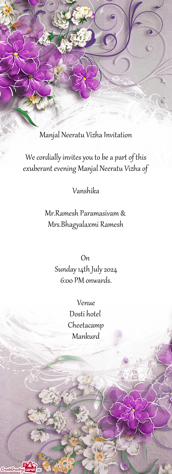 Mr.Ramesh Paramasivam &