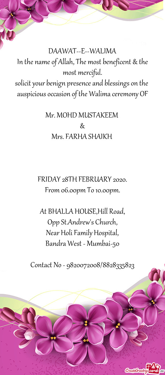 Mrs. FARHA SHAIKH