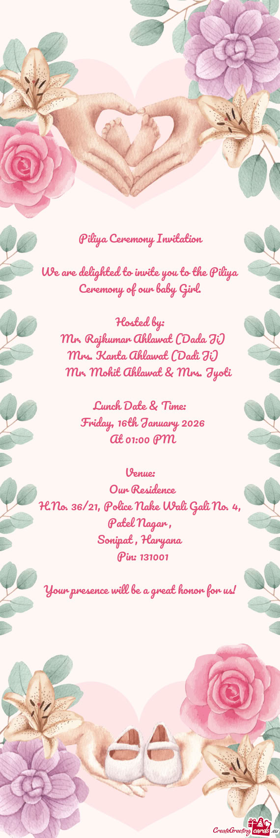 👵 Mrs. Kanta Ahlawat (Dadi Ji)