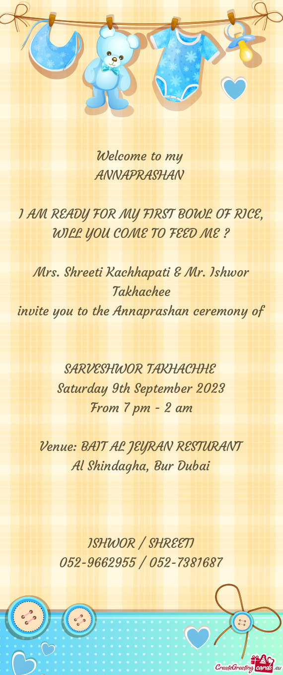 Mrs. Shreeti Kachhapati & Mr. Ishwor Takhachee