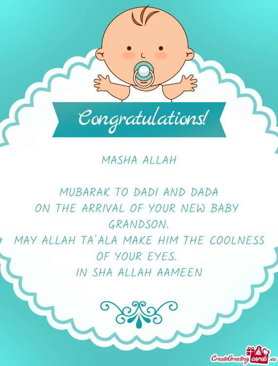 MUBARAK TO DADI AND DADA