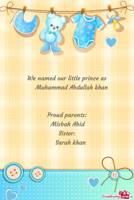 Muhammad Abdullah khan