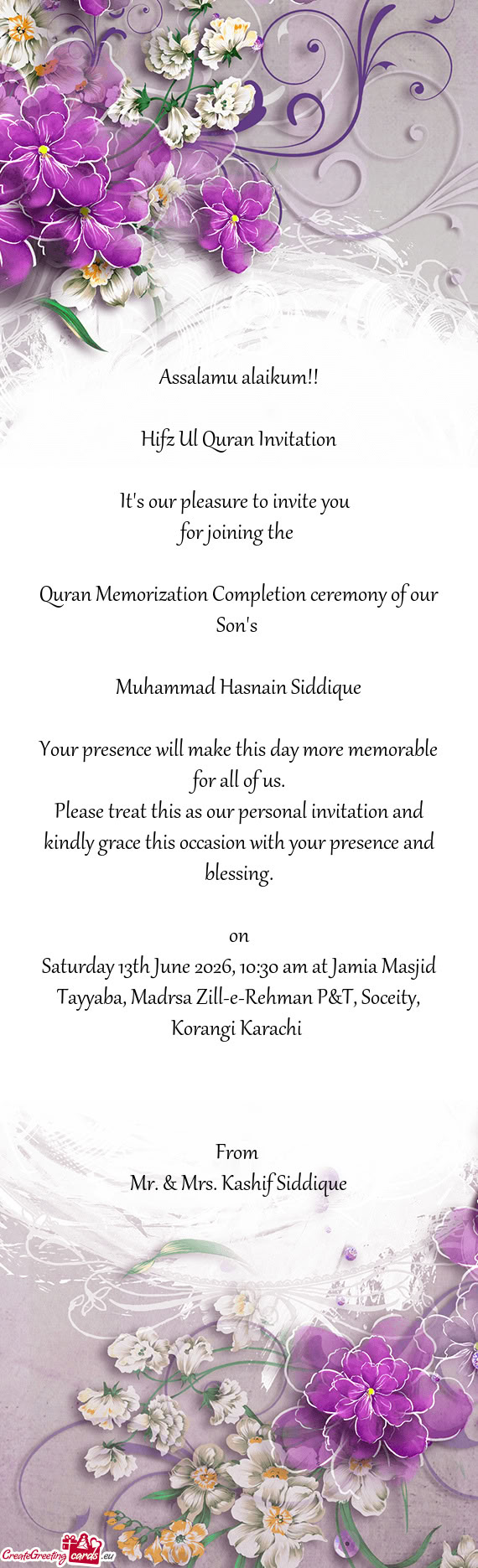 Muhammad Hasnain Siddique