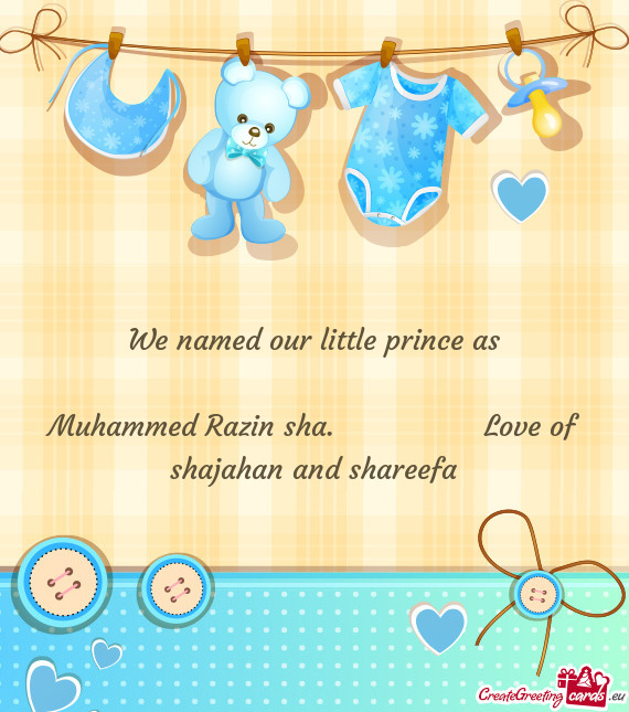 Muhammed Razin sha.     Love of shajahan and shareefa