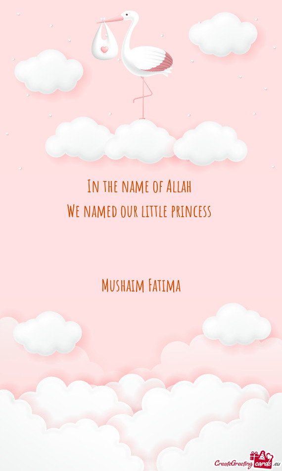 Mushaim Fatima