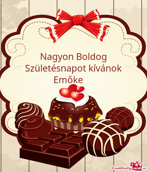 Nagyon Boldog Születésnapot kívánok Emőke 🥰