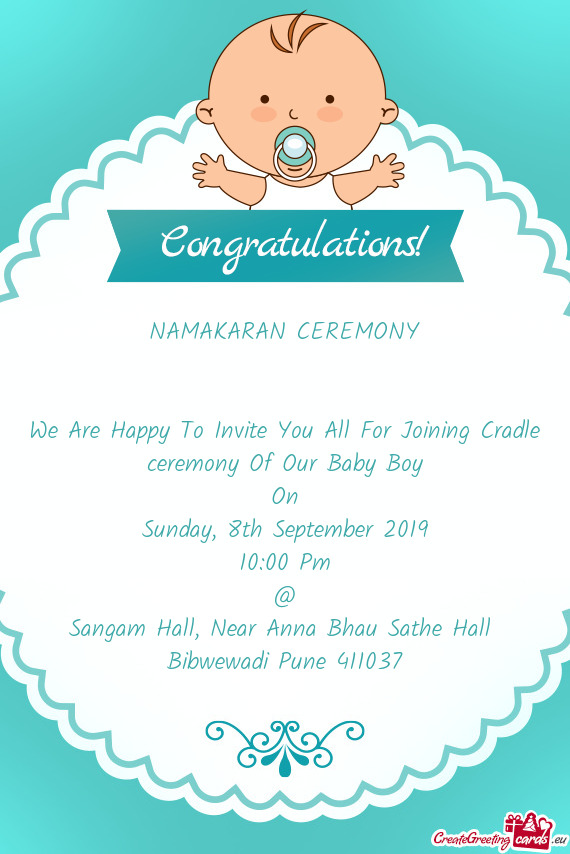 NAMAKARAN CEREMONY