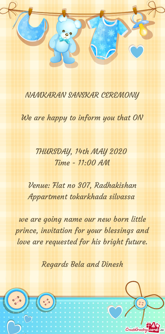 NAMKARAN SANSKAR CEREMONY