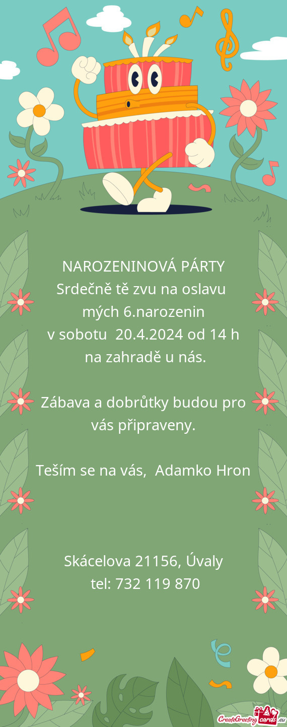 NAROZENINOVÁ PÁRTY