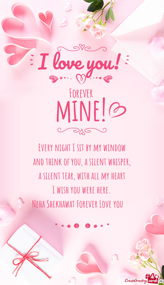 Neha Shekhawat Forever Love you 😘😘