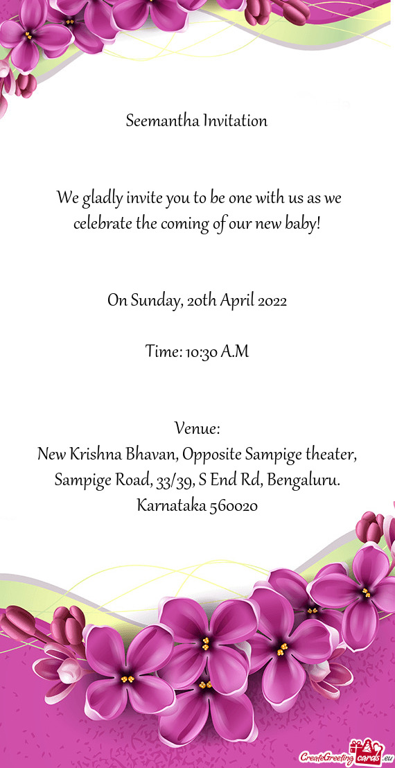 New Krishna Bhavan, Opposite Sampige theater, Sampige Road, 33/39, S End Rd, Bengaluru