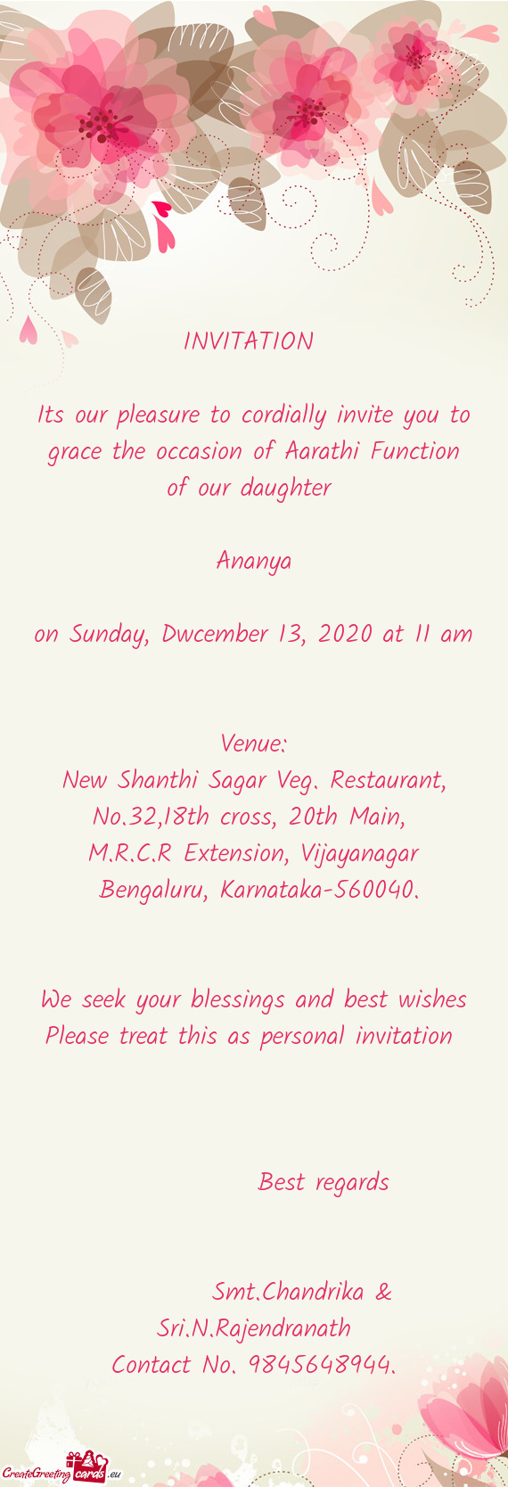 New Shanthi Sagar Veg. Restaurant