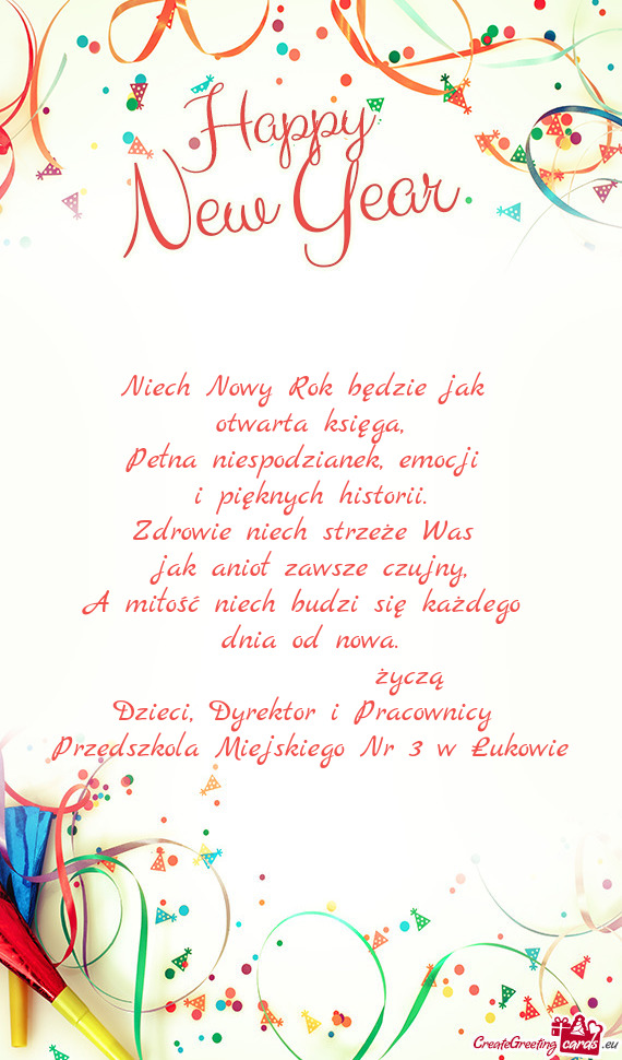 Niech Nowy Rok będzie jak