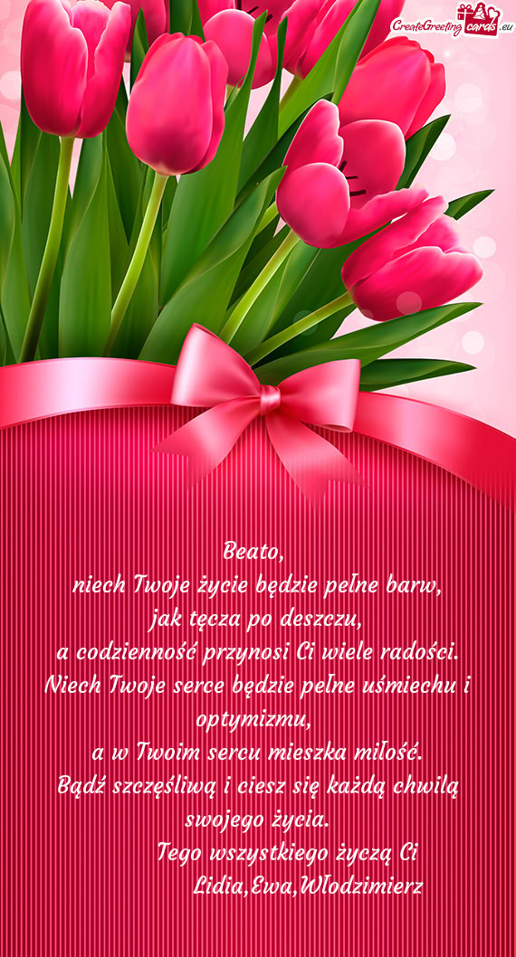 Niech Twoje życie będzie pełne barw