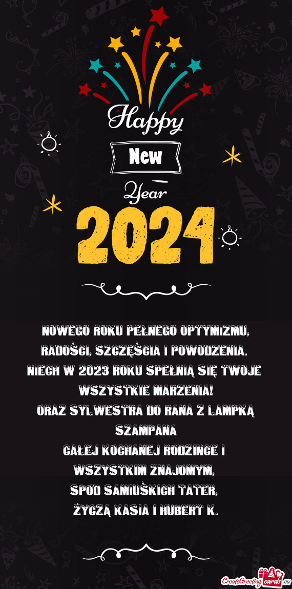 Niech w 2023 roku spełnią się Twoje