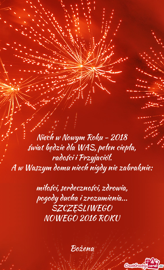 Niech w Nowym Roku - 2018