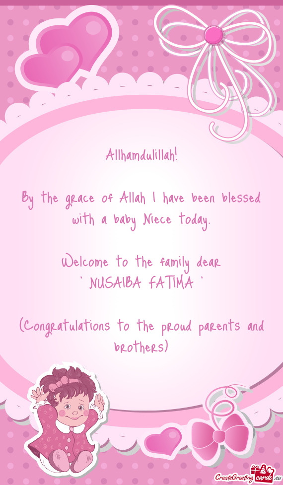 " NUSAIBA FATIMA "