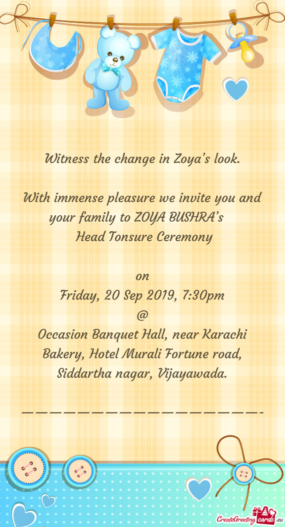 Occasion Banquet Hall, near Karachi Bakery, Hotel Murali Fortune road, Siddartha nagar, Vijayawada