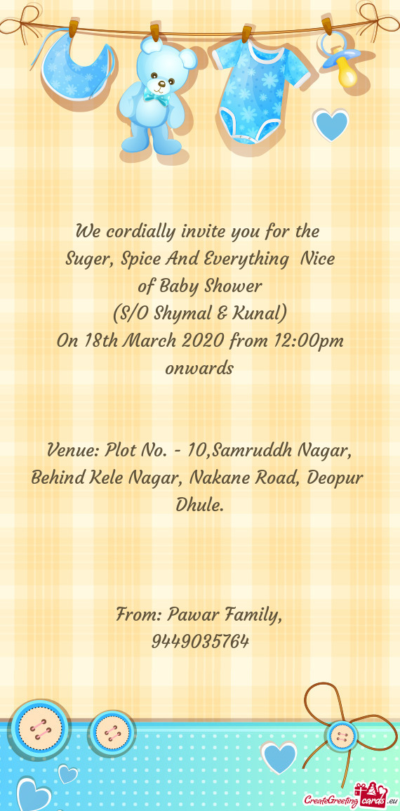 Of Baby Shower