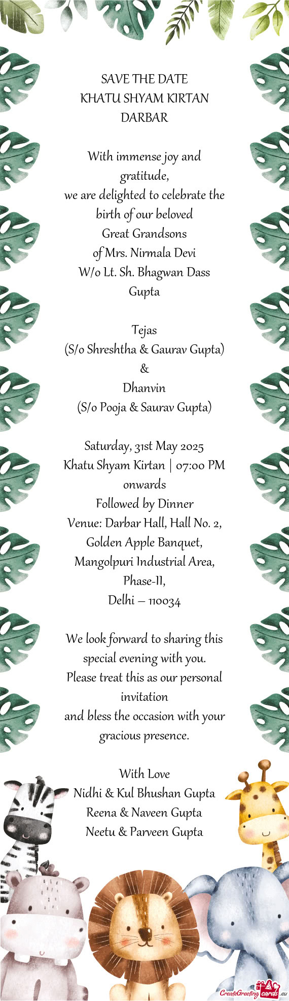 Of Mrs. Nirmala Devi