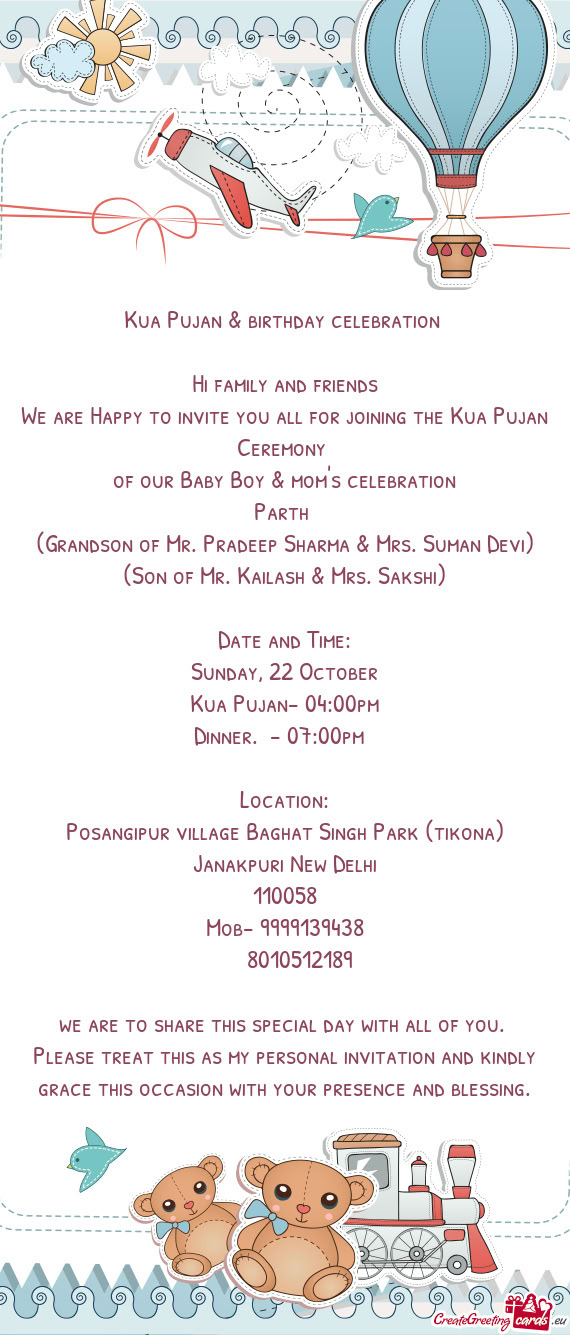 Of our Baby Boy & mom