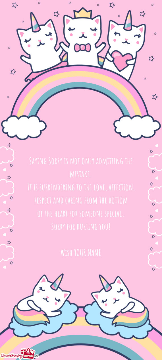 Of the heart for someone special