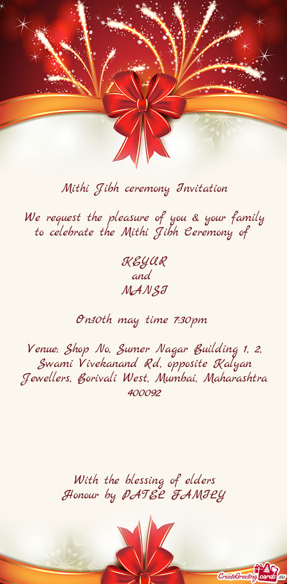 On:10th may time 7:30pm